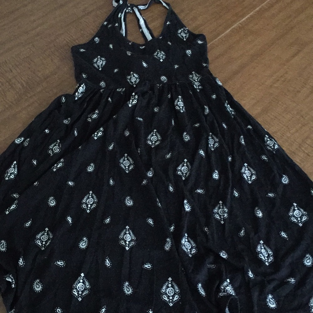 Black and white dress